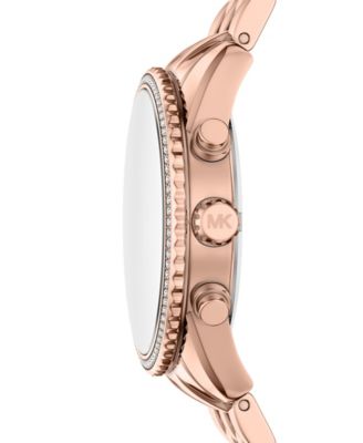 Women's Bryant Chronograph Rose Gold-Tone Stainless Steel Watch, 35mm