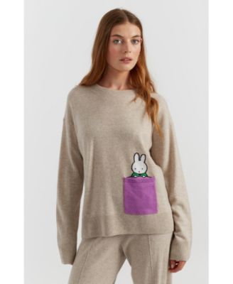 Women's Miffy Peek-Pocket Sweater