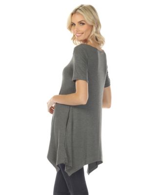 Women’s Short Sleeve Swing Tunic Top