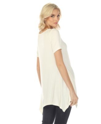 Women’s Short Sleeve Swing Tunic Top