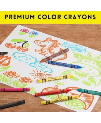 24 Colors Oil Pastels, Soft Oil Pastels, Box of Crayons, Art Supplies for Artists, Beginners, Students, Teachers