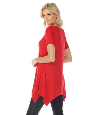 Women’s Short Sleeve Swing Tunic Top