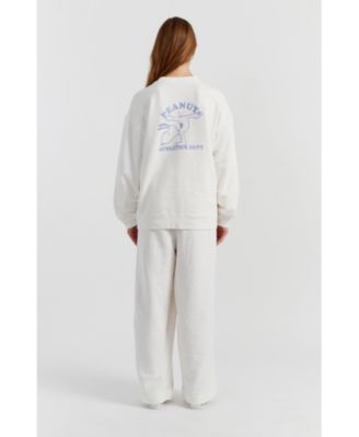 Women's Peanuts Athletics Graphic Cotton Sweatshirt