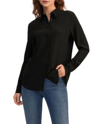 Women's Classic Comfort Silk Shirt