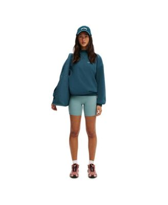 Women's Active Plush Mock Neck Sweatshirt