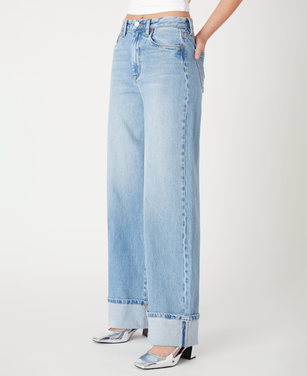 Blank Nyc Women's Wide Leg Jeans