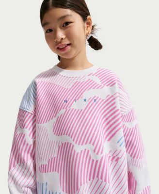 Girls' 7-16 Sportswear Club Boxy Crewneck Sweatshirt
