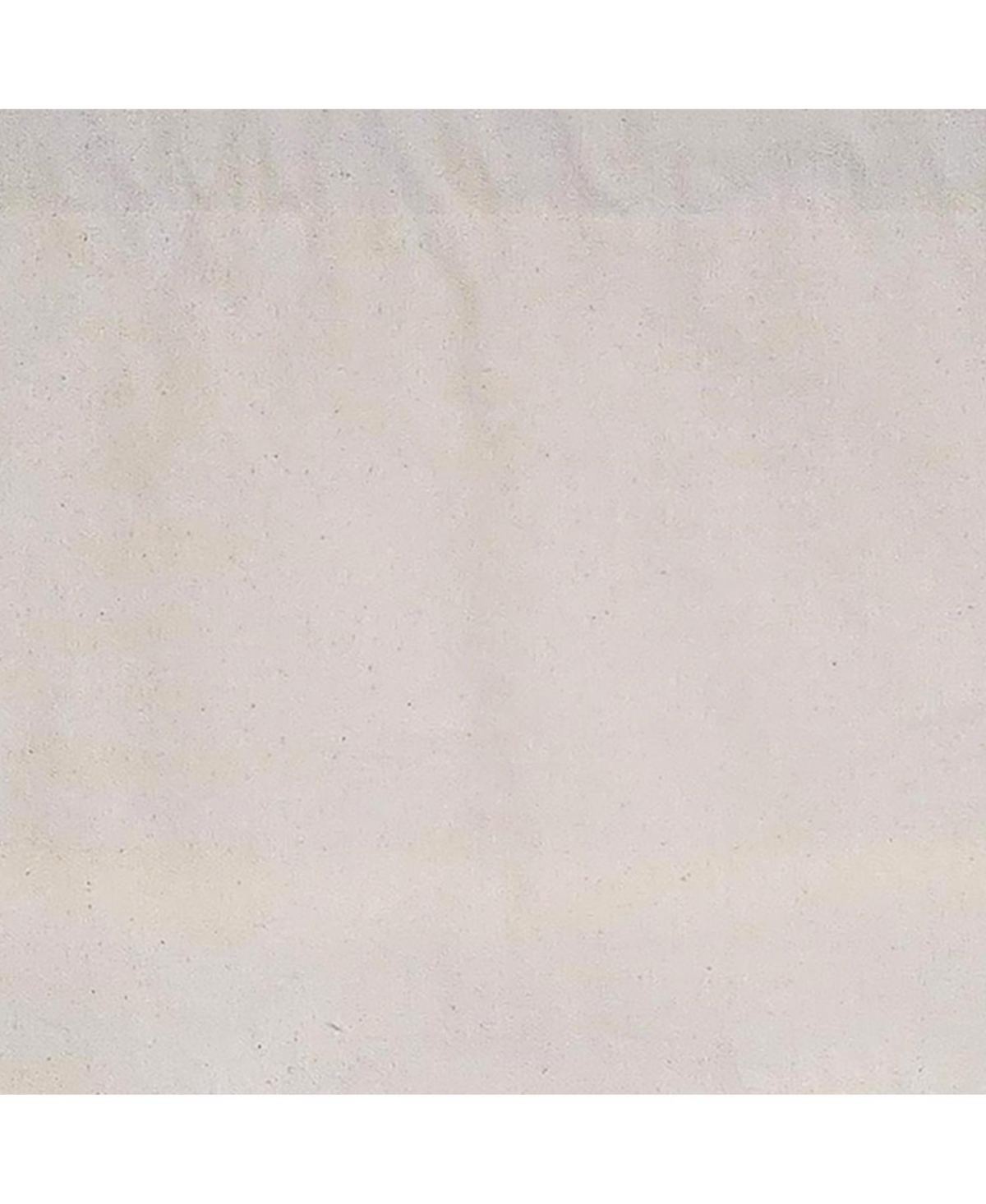 Rlf Home Soft Duck Regal 100% Cotton Rod Pocket Lined Window Valance 50" x 17" Off White