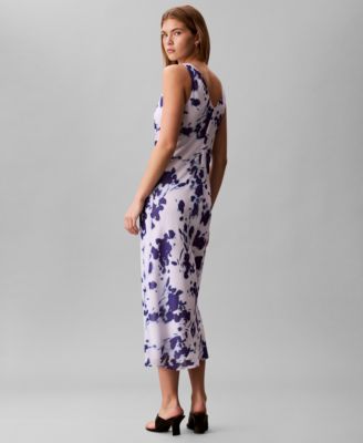 Women's Printed Sleeveless Dress