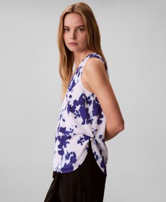 Women's Printed Fill Coupe Scoop Neck Tank Top