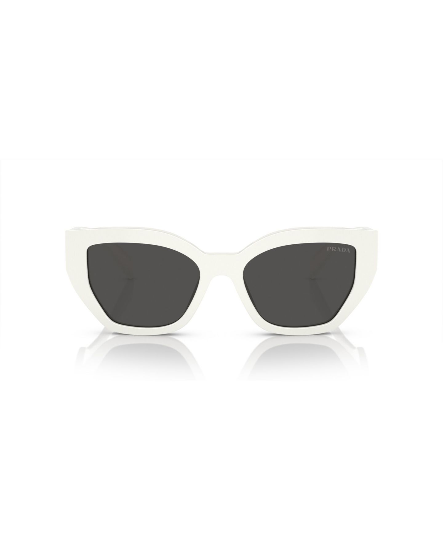 Женские солнцезащитные очки Prada Butterfly Sunglasses, PR A09S, цвет: Talc — фото 2