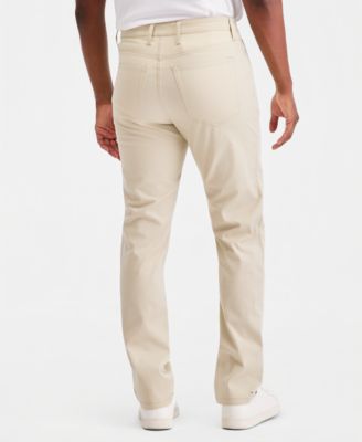 Men's Cotton-Blend 5-Pocket Regular-Fit Pants