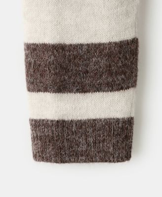 Women's Knit Striped Sweater