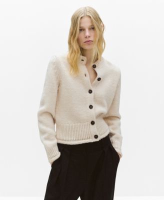 Women's Knitted Button Cardigan
