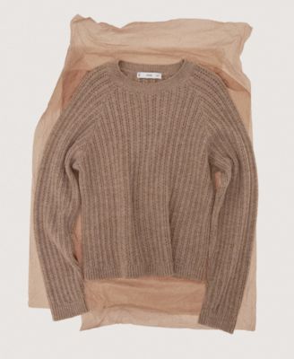 Women's Openwork Knit Sweater