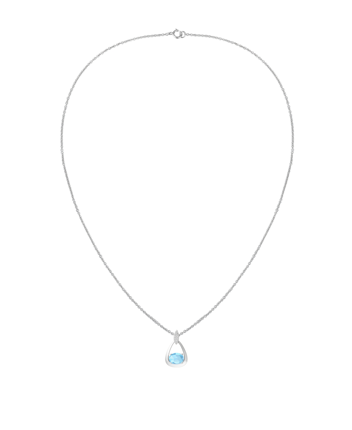 Macy's 2-Pc. Ruby (3.5 ct. t.w.) And Lab-Grown White Sapphire (0.03 Earrings Pendant Set Sterling Silver (Also Available Opal, Ame