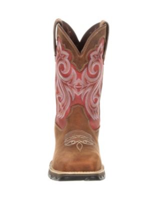 Lady Rebel Work by Women's Waterproof Composite Toe Western Work Boot