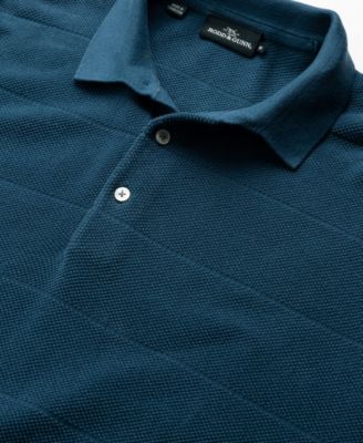 Men's Masons Flat Knit Polo Shirt