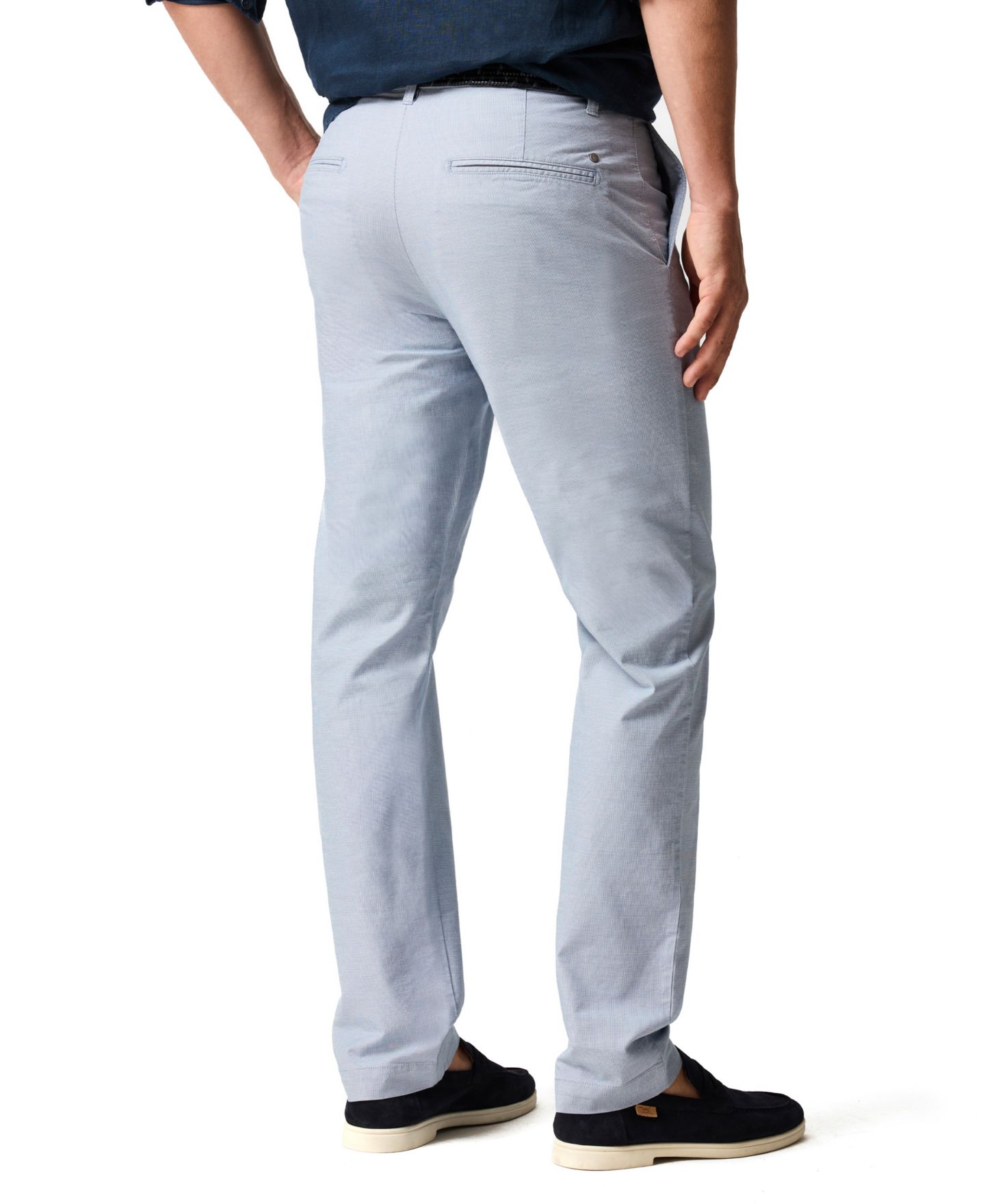 Мужские брюки Rodd & Gunn Gunn Chino Straight, цвет: Сумеречный — фото 5