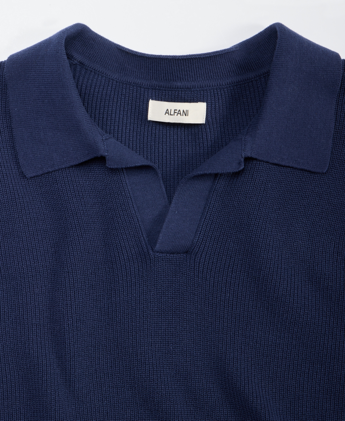 Alfani Men's Cotton Johnny Collar Short-Sleeve Sweater, Macy's Exclusive