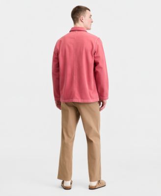 Men's Chore Jacket, Striped T-Shirt and Relaxed Chino Pants