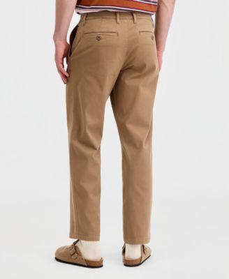 Men's Cotton-Blend Relaxed Chino Pants
