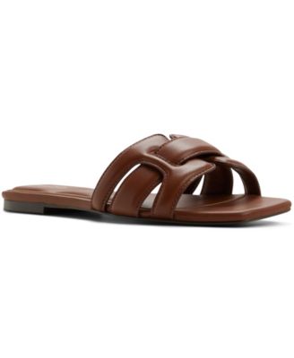 Women's Elenaria Square Toe Flat Sandals