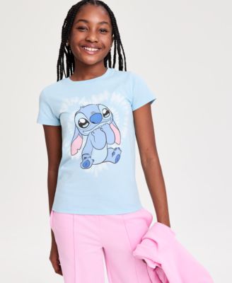 Girls' 5-20 Tie-Dye Heart Stitch T-Shirt
