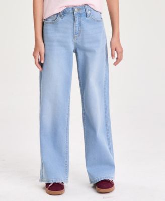 Girls' 5-20 Wide-Leg Jeans