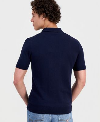 Men's Lex-Knit Spread Collar Polo Shirt