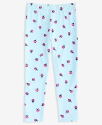 Girls' 12M-5T Ladybug-Print Leggings