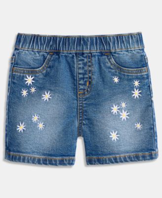 Girls' 12M-5T Daisy Pull-On Shorts