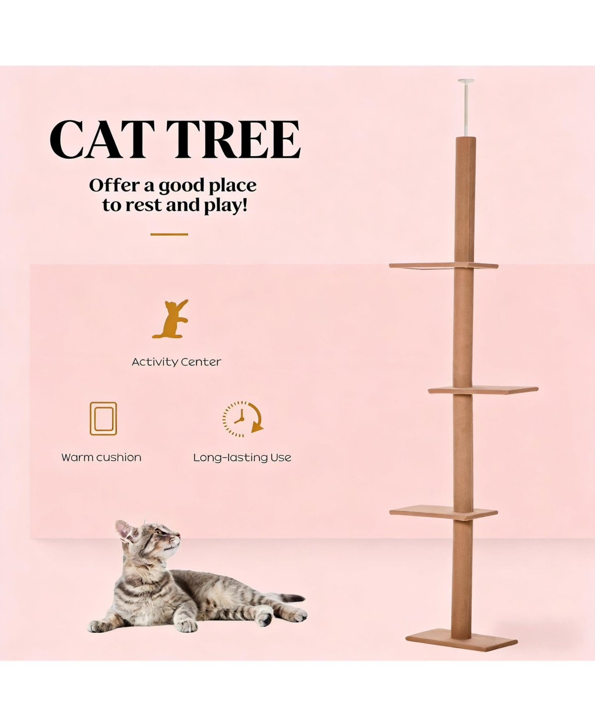 Zeus & Ruta Cat Tree Activity Center