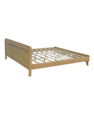  Pine Solid Wood King Bed