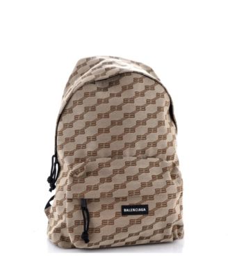 Signature Backpack BB Logo Canvas