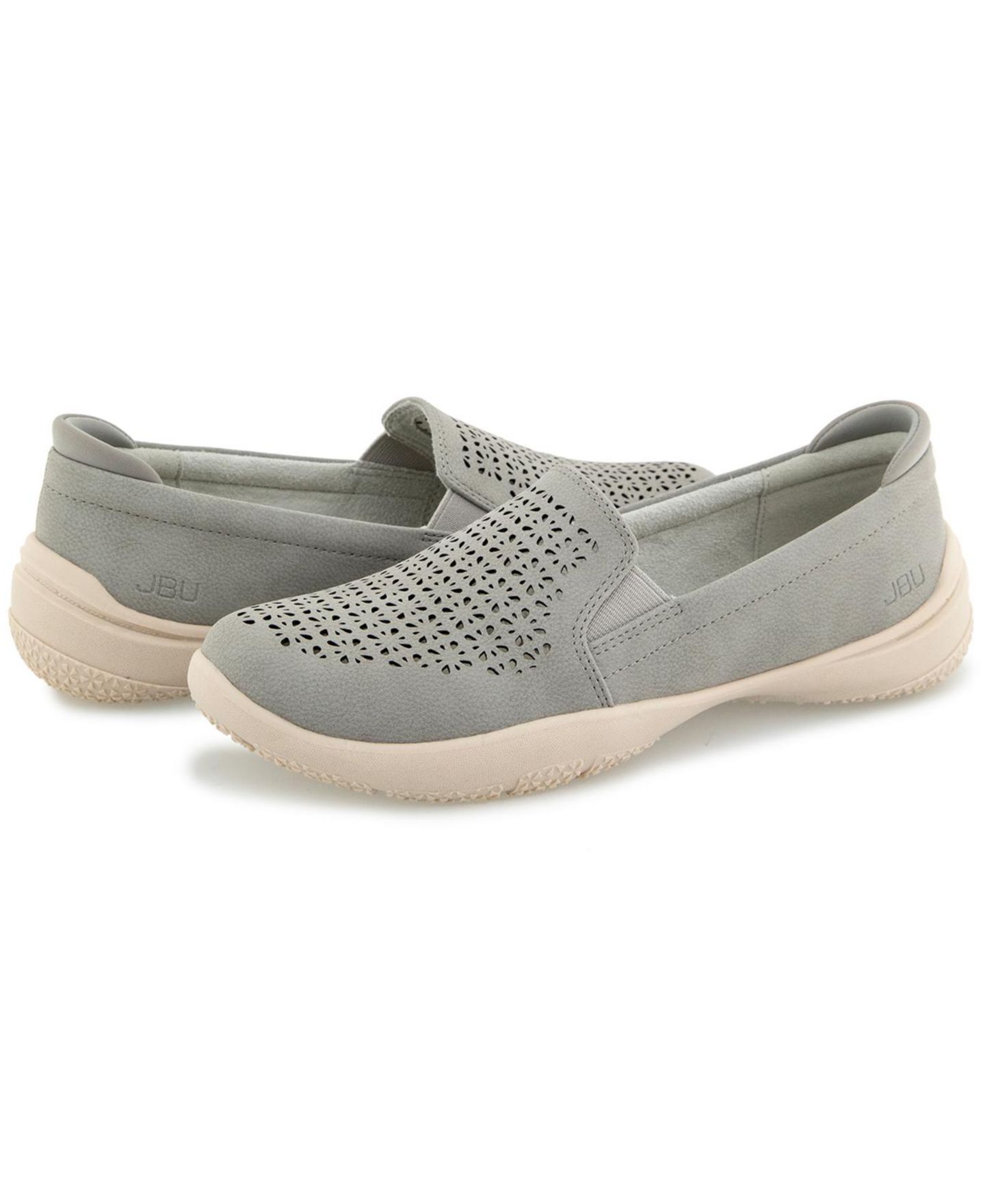 Женские кроссовки JBU Fabian Casual Slip-On, цвет: Серый — фото 9