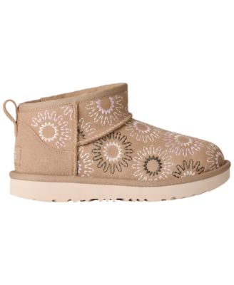 Kids' Classic Ultra Mini Sun Stitch Classic Boots