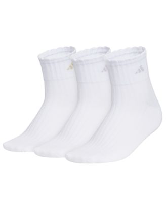 Women's Sport Fashion Quarter High Socks, 3-Pack