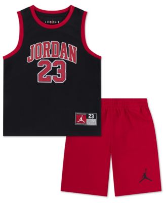 Little Boys 23 Jersey 2-Piece Set