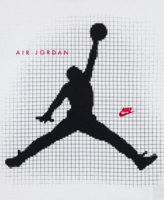 Boys' 4-7 Jumpman Grid Blur Crewneck T-Shirt