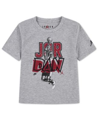 Boys' 4-7 Retro Stack Crewneck T-Shirt