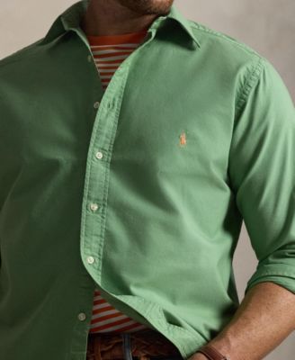 Men's Big & Tall Garment-Dyed Oxford Shirt