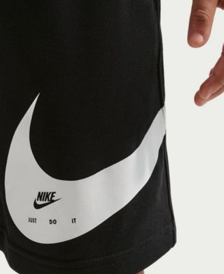 Kids' Sportswear Club Logo Detail Shorts