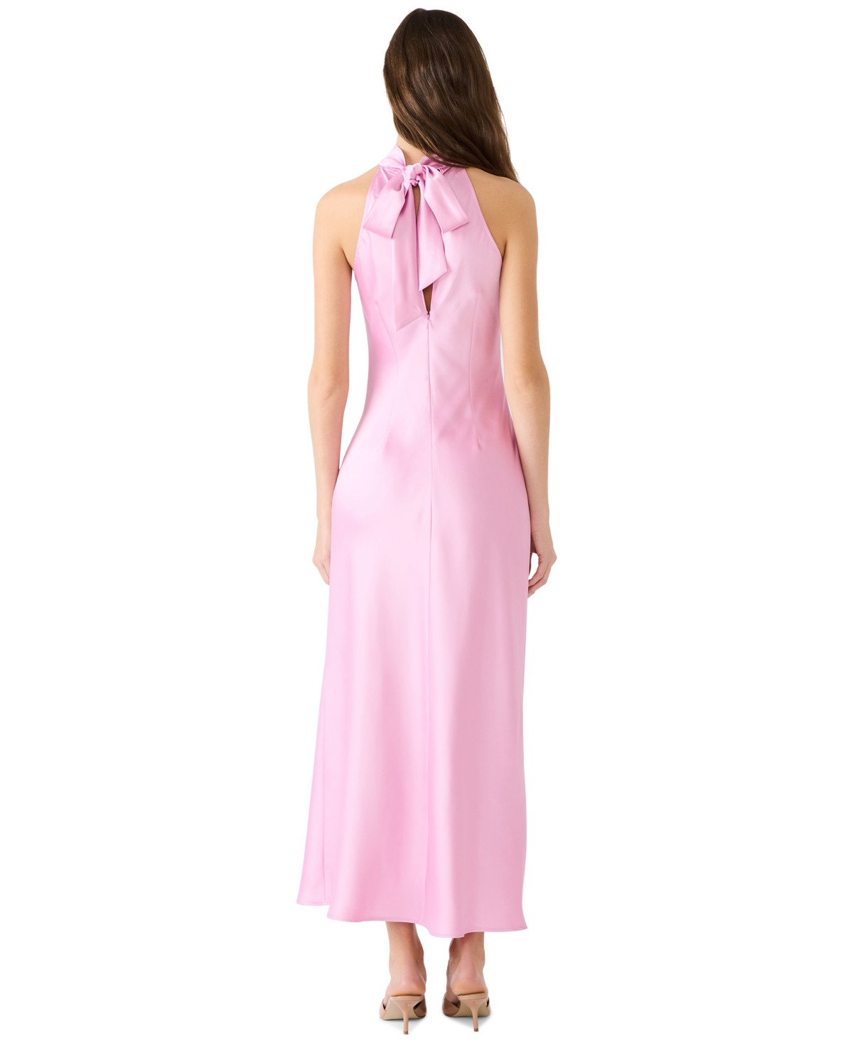 Steve Madden Women's Lara Satin Maxi Dress
