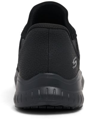 Women's Slip-Ins Work:  Squad Chaos SR - Jasul Slip-On Work Sneakers Wide Width from Finish Line