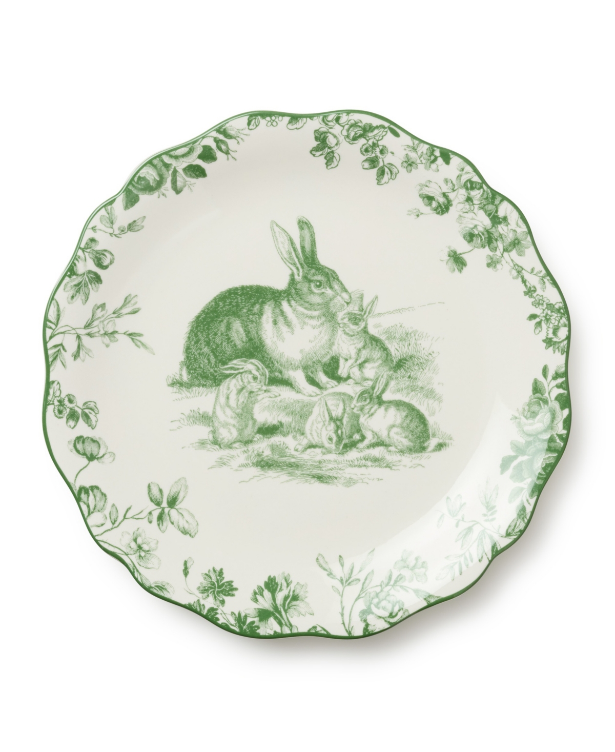 Certified International Le Jardin Dinner Plates, Set of 4