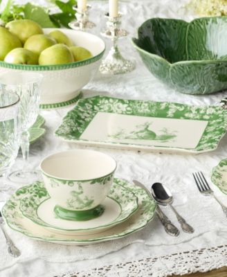 Le Jardin Dinner Plates, Set of 4