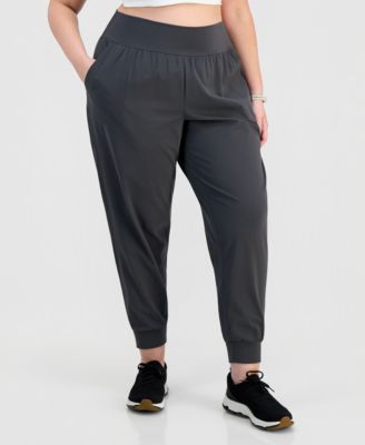 D Ideology Plus Size Studio Ankle Jogger Pants