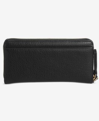 Hazell Geo Pebble Zip Around Wallet