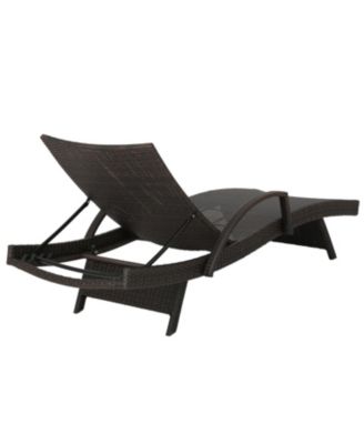 Streamdale Woven Resin Wicker Recliner with Cushion